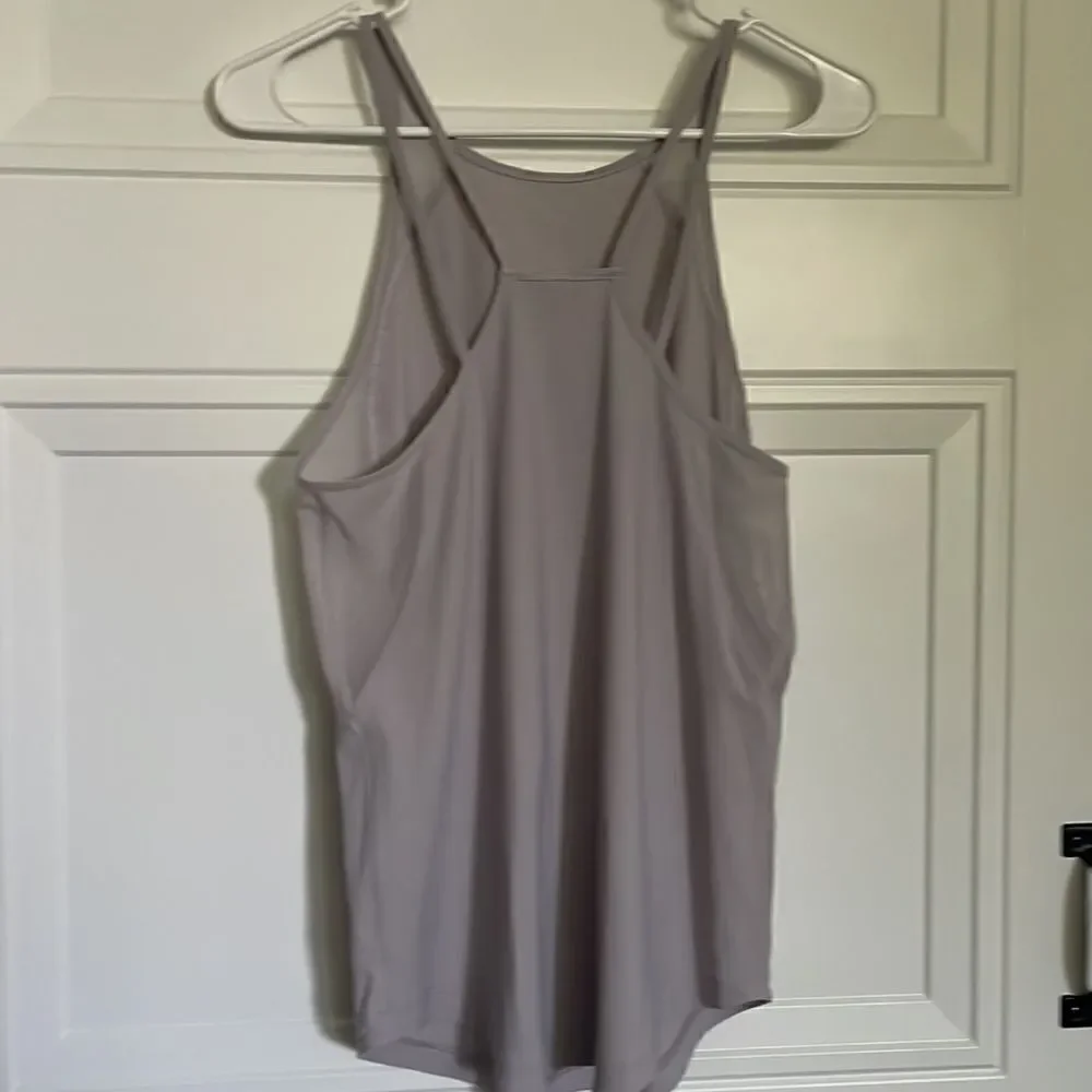 Lululemon Gray High Neck Tank Top